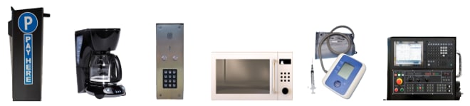 E-Switch E100 & E200 E-Stop Pushbutton Switches